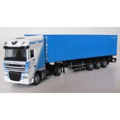 AWM 74048 DAF XF 105 SSC Peeman Transport Middelharnis met 40 ft container