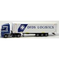 AWM 74125 DAF XF105 SC "DFDS Logistics " met 45 FT koelcontainer