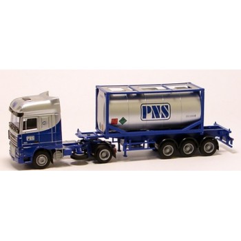 AWM 74142 DAF XF 105 SSC 20 FT container "PNS"