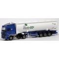 AWM 74144 DAF XF105 SC 40 FT container "World-CO2"