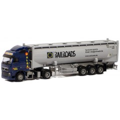 AWM 74779  Volvo GL FH Dalga Trans "Railroads" 40ft. Drucksilo container.