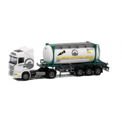 AWM 74934 Scania Highline 24 FT tankcontainer "Verbeken" Transport