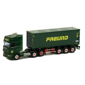 AWM 74972 Scania R Topline  30ft. container Freund Spedition