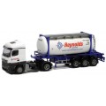 AWM 75098 Actros StreamSpace 24ft. Tankcontainer  "Reynolds" 