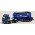 AWM 75413 Iveco Stralis Euro 6 HiWay 26ft. Tankcontainer "AFC"