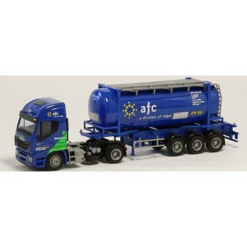 AWM 75413 Iveco Stralis Euro 6 HiWay 26ft. Tankcontainer "AFC"