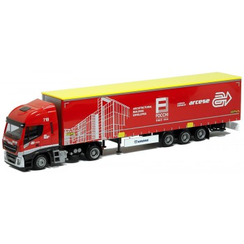 AWM 75417 Iveco Stralis HiWay XP Gordijnentrailer "Arcese" AWM 75417 Iveco Stralis HiWay XP Gordijnentrailer "Arcese"