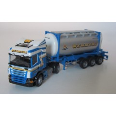 AWM 779781 Scania R Highline Wemmers met container oplegger