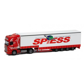 AWM Scania R Topline Jumbo oplegger "Spiess Transport"