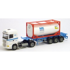 AWM 8567.11 Scania R Highline Nijman Zeetank met 20 FT container