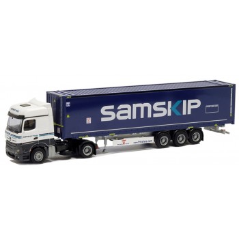 AWM 869932 Actros BigSpace 45ft OpenSide Samskip / van Dieren AWM 869932 Actros BigSpace 45ft OpenSide Samskip / van Dieren