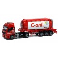 AWM 917791 Iveco Stralis Euro 6 HiWay 26ft. Tankcontainers "Canil"