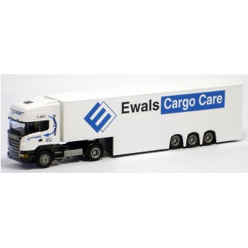 AWM 53179 Scania R Topline met oplegger Ewals cargo care