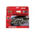 Airfix 55117 Small Starter Set Willys MB Jeep 1:72