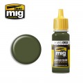 Mig 0002 Acryl Kleur Ral 6003 Olive Green Opt. 2 Flesje 17Ml