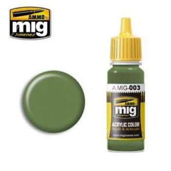 Mig 0003 Acryl Kleur Ral 6011 Resedagreen Flesje 17Ml