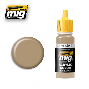 Mig 0013 Acryl Kleur Ral 8000 Yellow Brown Tan Flesje 17Ml Mig 0013 Acryl Kleur Ral 8000 Yellow Brown Tan Flesje 17Ml