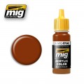 Mig 0014 Acryl Kleur Ral 8012 Red-Brown Flesje 17Ml