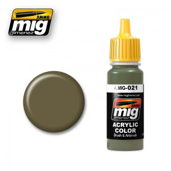 Mig 0021 Acryl Kleur 7K Russian Tan Flesje 17Ml