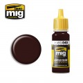 Mig 0043 Acryl Kleur Shadow Rust Flesje 17Ml