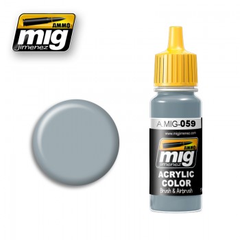 Mig 0059 Acryl Kleur Grey Flesje 17Ml