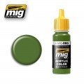 Mig 0060 Acryl Kleur Pale Green Flesje 17Ml