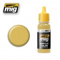 Mig 0061 Acryl Kleur Warm Sand-Yellow Flesje 17Ml