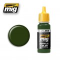 Mig 0065 Acryl Kleur Forest Green Flesje 17Ml