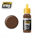 Mig 0076 Acryl Kleur Brown Soil Flesje 17Ml