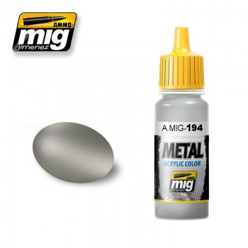 Mig 0194 Acryl Kleur Matt Aluminum Flesje 17Ml