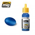 Mig 0196 Acryl Kleur Warhead Metallic Blue Flesje 17Ml