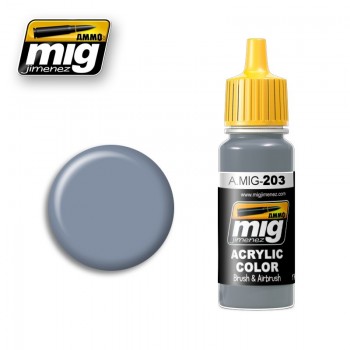 Mig 0203 Acryl Kleur Fs 36375 Light Compass Ghost Gray Flesje 17Ml Mig 0203 Acryl Kleur Fs 36375 Light Compass Ghost Gray Flesje 17Ml