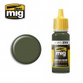 Mig 0233 Acryl Kleur Rlm 71 Dark Green Flesje 17Ml