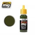 Mig 0925 Acryl Kleur Olive Drab Dark Rlm 81 Flesje 17Ml