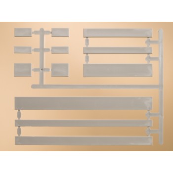 Auhagen 41617 Spoorplaten / Gleisbohlen 1:87/H0
