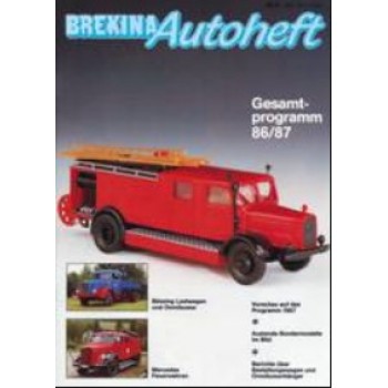 Brekina 12020 BREKINA-Autoheft 1986/1987