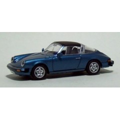 Brekina 16351 Porsche 911 targa G-Reihe, petrolblau-met., TD
