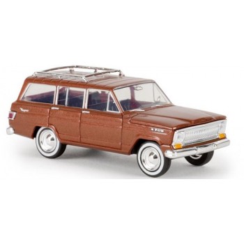 Brekina 19854 Jeep Wagoneer koper metallic Brekina 19854 Jeep Wagoneer koper metallic