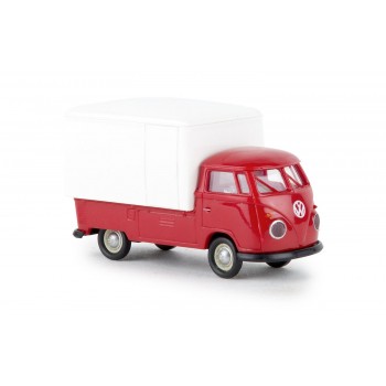 Brekina 32450 VW T1b met Laadruimte rood/wit Brekina 32450 VW T1b met Laadruimte rood/wit