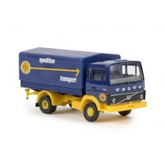 Brekina 34754 Volvo F613 Pritsche/Plane "ASG" (SE)