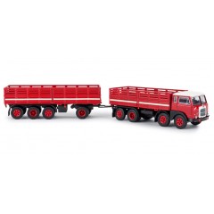 Brekina 58407 Fiat 690 Millepiedi rood/zwart