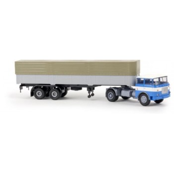 Brekina 71801 LIAZ 706 PP-Sattelzug blau/grau