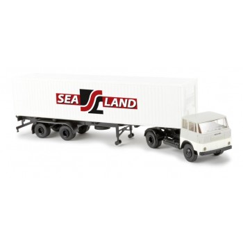 Brekina 82207 Henschel HS 16 TS 40ft-Container-SZ "Sealand"
