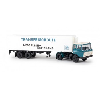 Brekina 85279 DAF FT2600 koeloplegger "Transfrigoroute" Brekina 85279 DAF FT2600 koeloplegger "Transfrigoroute"