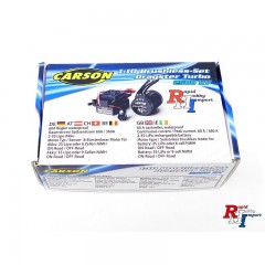 Carson RHI 709030 Borstelloze Motorset Dragster Turbo 2500KV *** Tamiya Cup*** Carson RHI 709030 Borstelloze Motorset Dragster Turbo 2500KV *** Tamiya Cup***