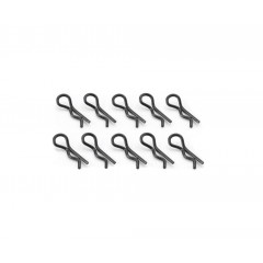 Carson 908058 Bodyclips 14mm zwart (10st)
