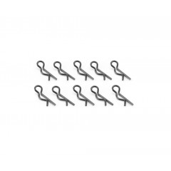Carson 908059 Bodyclips 20mm zwart (10st)