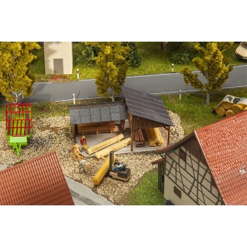 Faller 180498 Opslagplaatsen Voor Hout H0 Faller 180498 Opslagplaatsen Voor Hout H0
