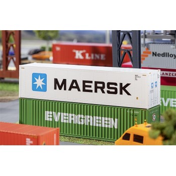 Faller 180847 40' Hi-Cube Refrigerator Container Maersk H0