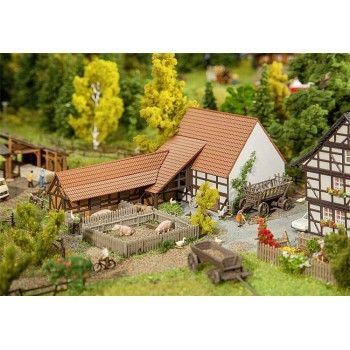 Faller 232371 Landbouwbedrijf Met Toebehoren 1:160/N Faller 232371 Landbouwbedrijf Met Toebehoren 1:160/N